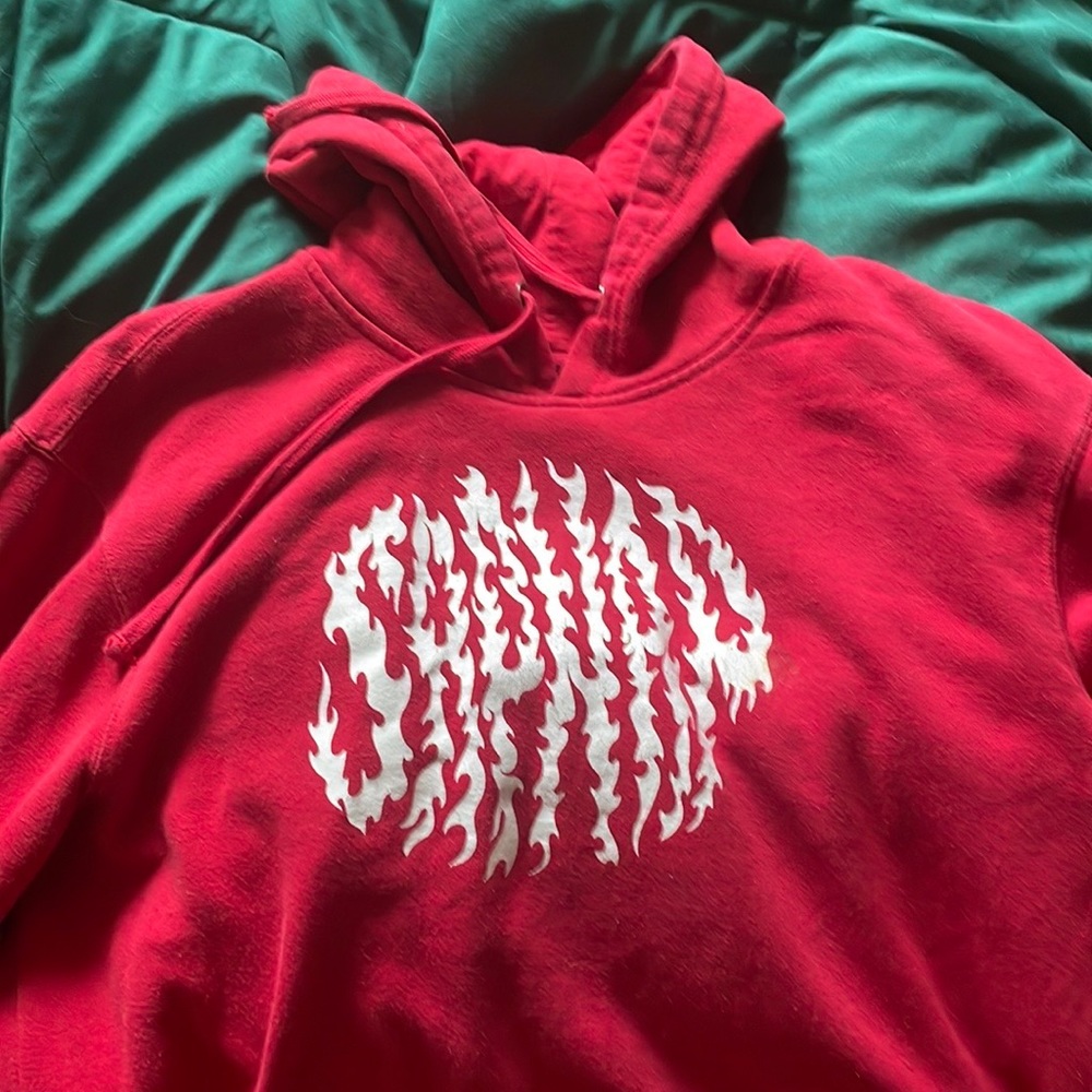 Sapnap red logo hoodie (mcyt / dsmp)